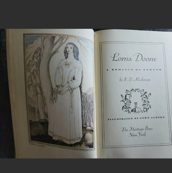 Vintage 1943 Lorna Doone A Romance of Exmoor by R.D.‎ Blackmore W/O Sli… - Picture 1 of 10